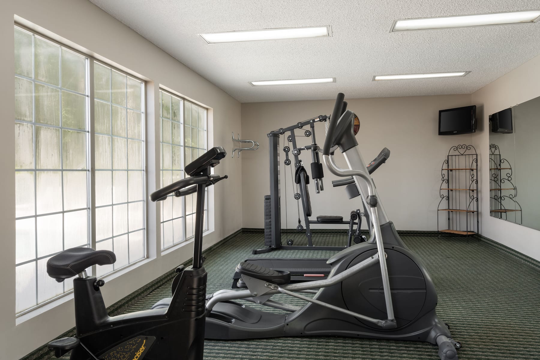 Modern Hotel Fitness Center
