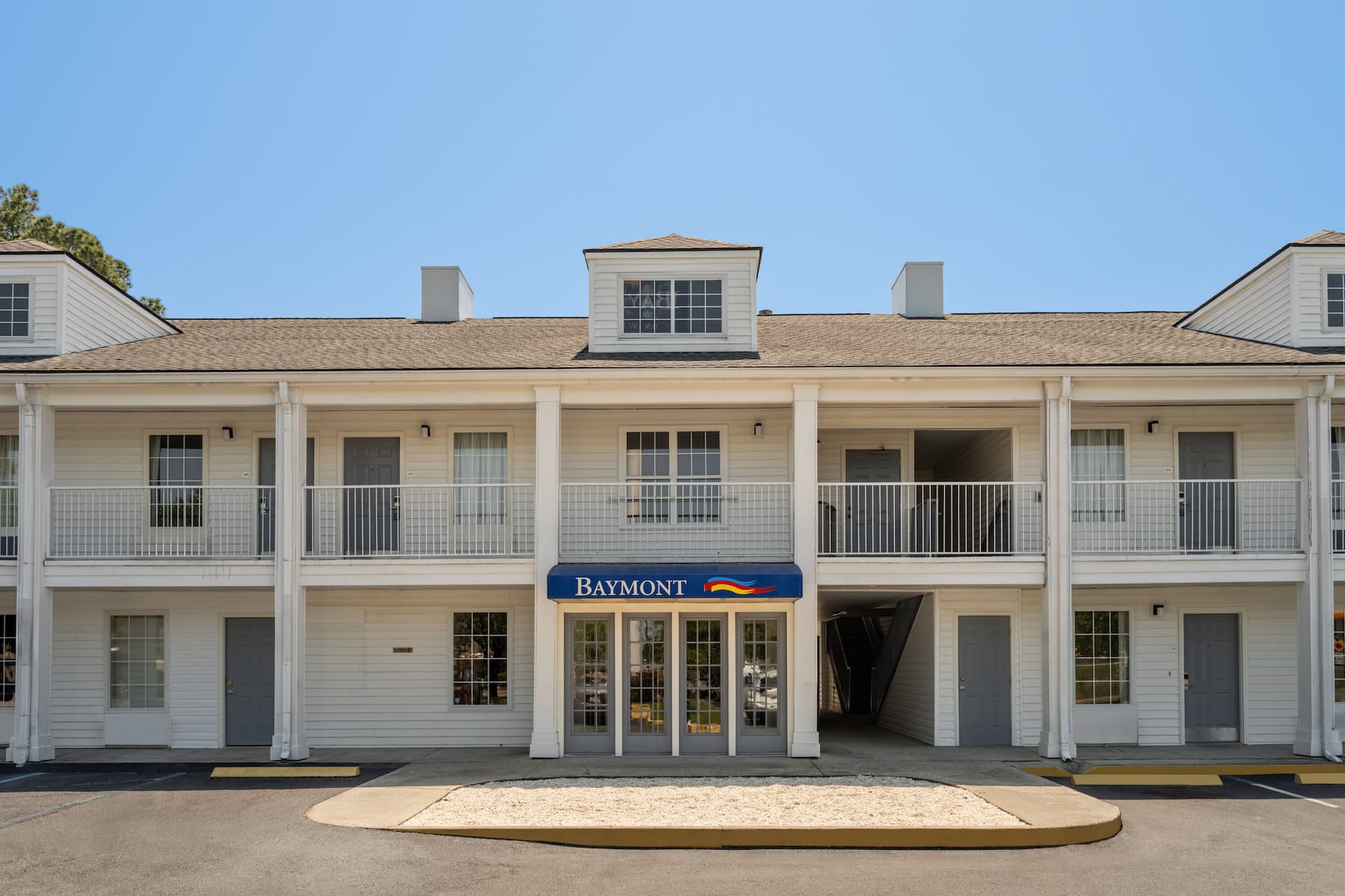 Modern Hotel Exterior View